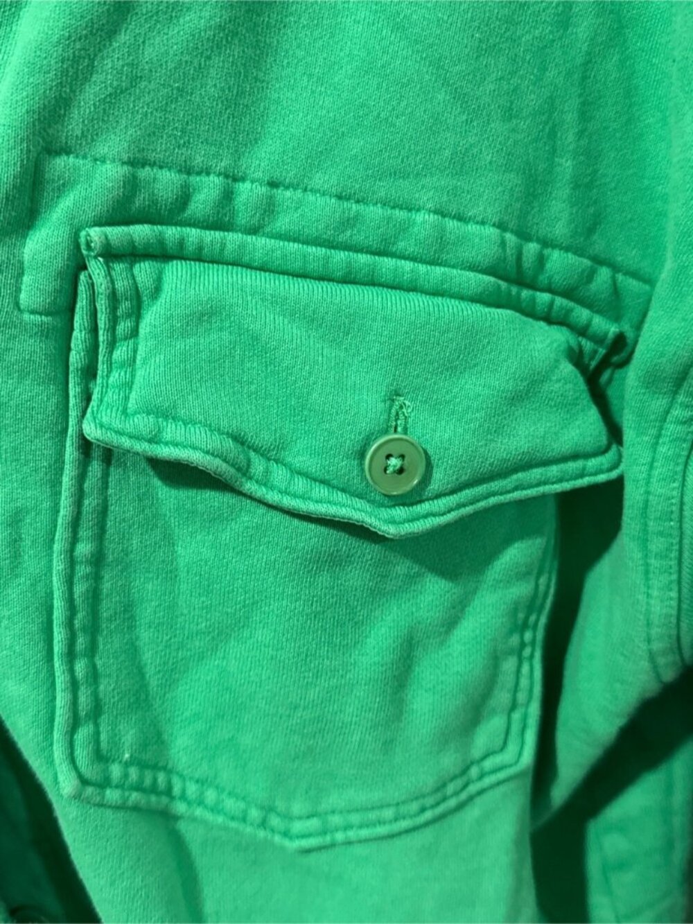 Wilfred Free Green Oversized Shirt Jacket Shacket Size M - Picture 6 of 11